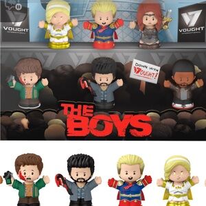 NIB Little People Collector The Boys Special Edition Set, 6 Figures